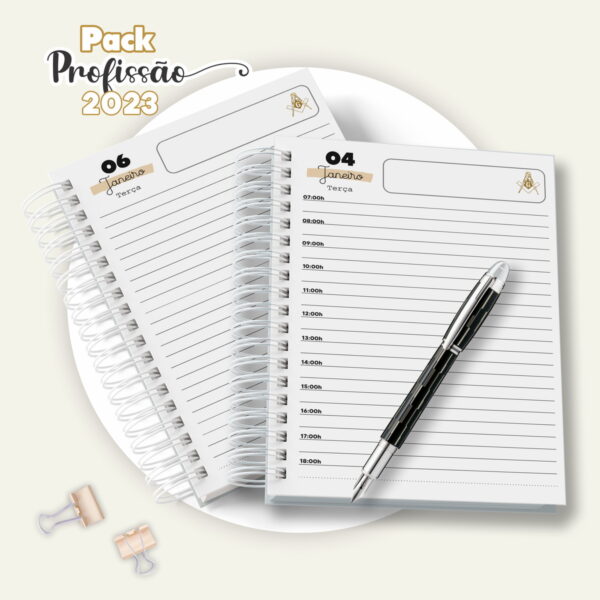 Agenda Arquiteto Masculina