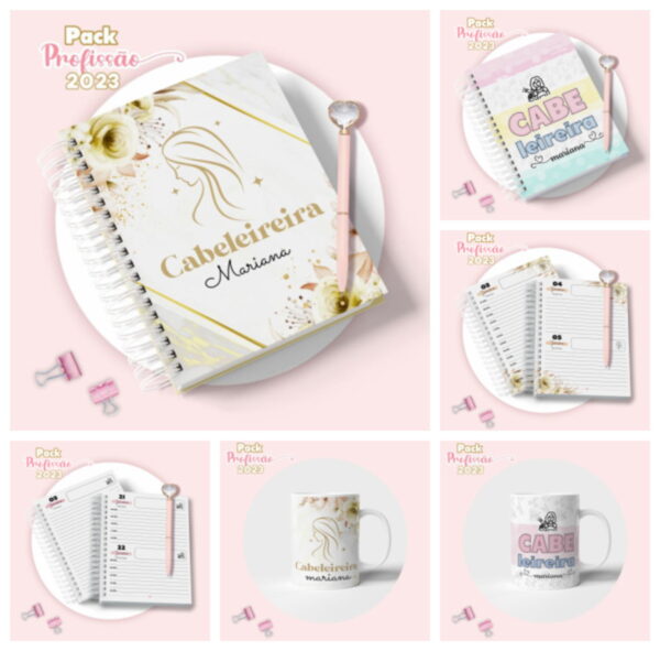 Agenda Cabeleireira Feminina