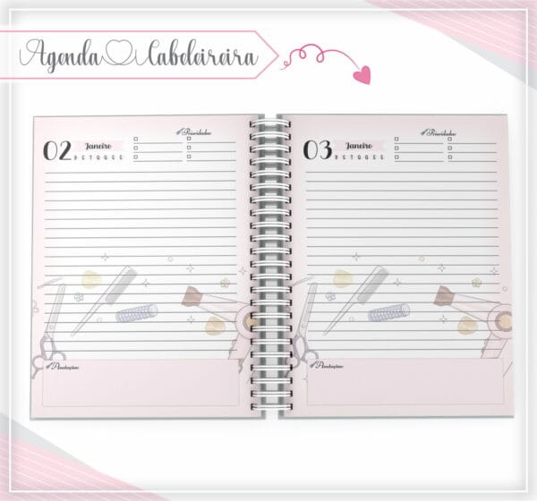 Agenda Cabelereira