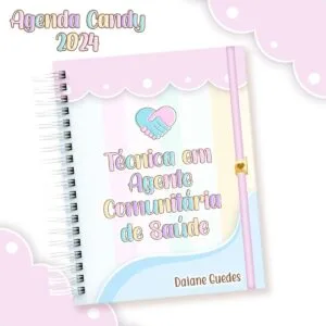 Agenda Candy Agente Saúde 10 Agenda Candy Agente Saúde