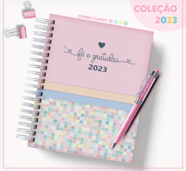 Agenda Candy Fé e Gratidão