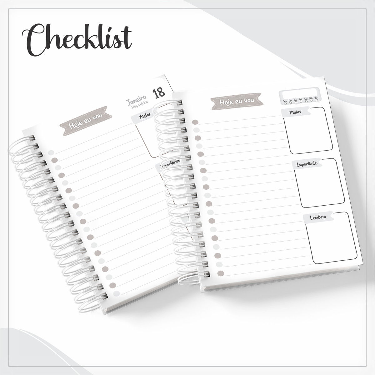 Agenda Checklist Masculina - Arquivo Digital 3 Agenda Checklist Masculina - Arquivo Digital