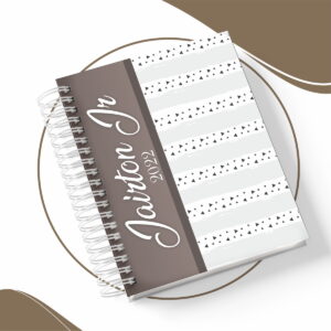 Agenda Checklist Masculina Marrom - Arquivo Digital