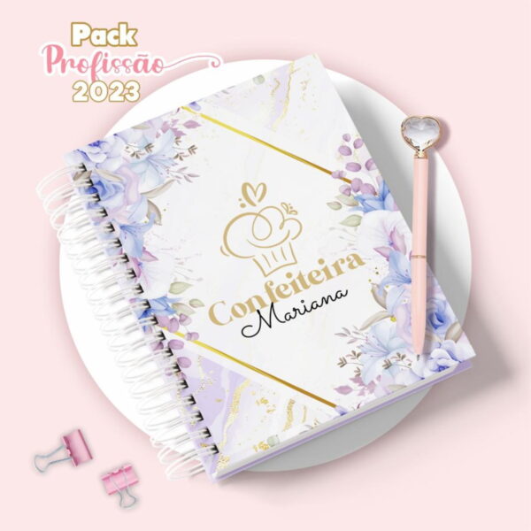 Agenda Confeiteira Feminina
