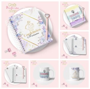 Agenda Confeiteira Feminina