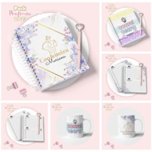 Agenda Confeiteira Feminina