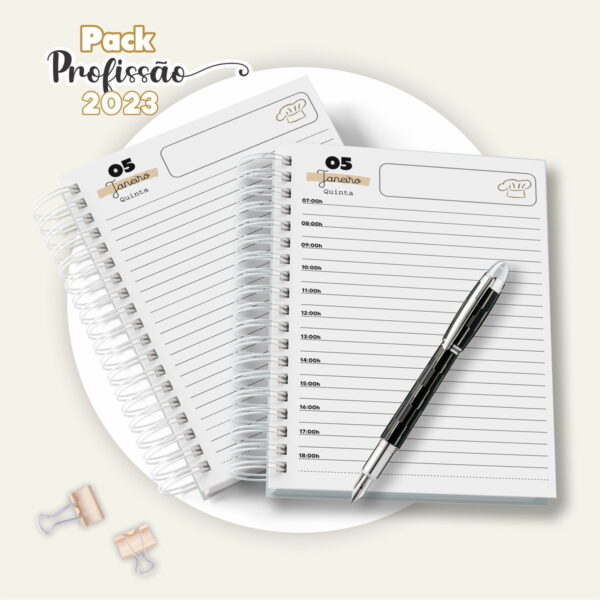 Agenda Confeiteiro Masculina