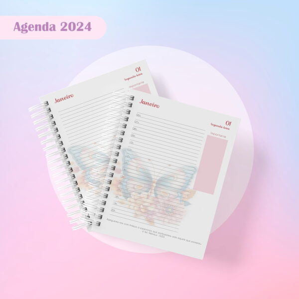 Agenda Cristã Feminina Datada 2024