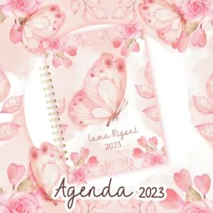 Agenda Datada 2023 Borboletas 11 Agenda Datada 2023 Borboletas