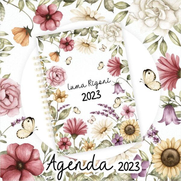 Agenda Datada 2023 Floral