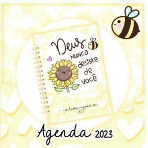 Agenda Datada 2023 Girassol Amarelo