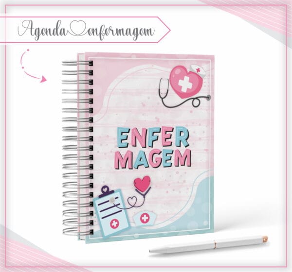 Agenda Enfermagem Rosa