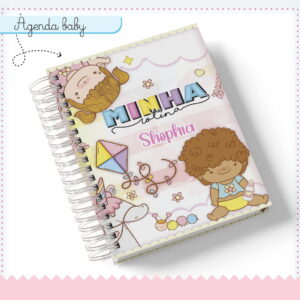 Agenda Escolar Baby Menina - Arquivo Digital