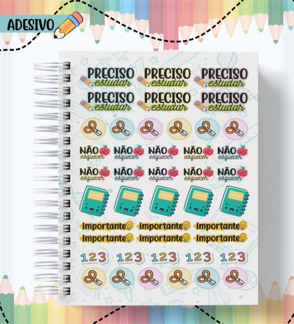 Agenda Escolar Colorida