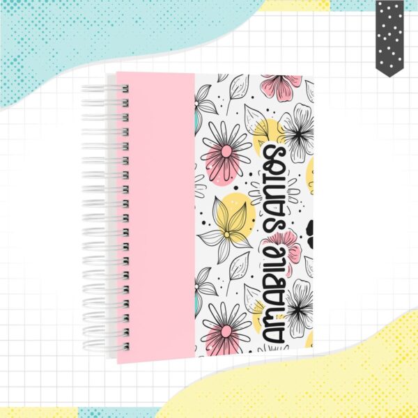Agenda Escolar Floral