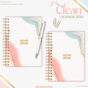 Agenda Feminina Basic Color 2026 - Arquivo Digital 10 Agenda Feminina Basic Color 2026 - Arquivo Digital