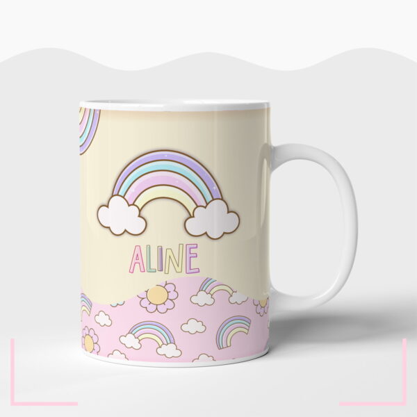 Agenda Infantil Permanente Arco Iris Candy