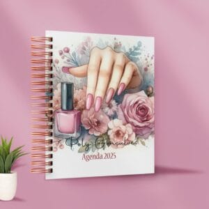 Agenda Manicure Feminina 2025.