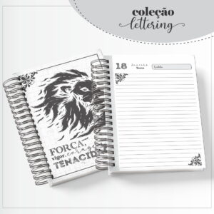 agenda masculina forca arquivo digital papel e scrapbook