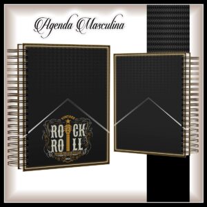 agenda masculina rock arquivo digital agenda masculina
