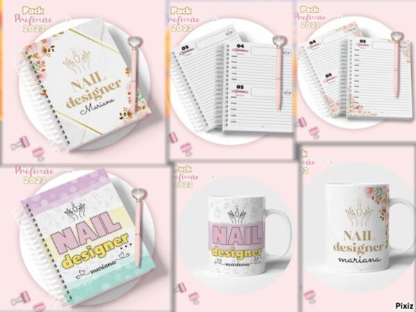 Agenda Nail Designer Feminina