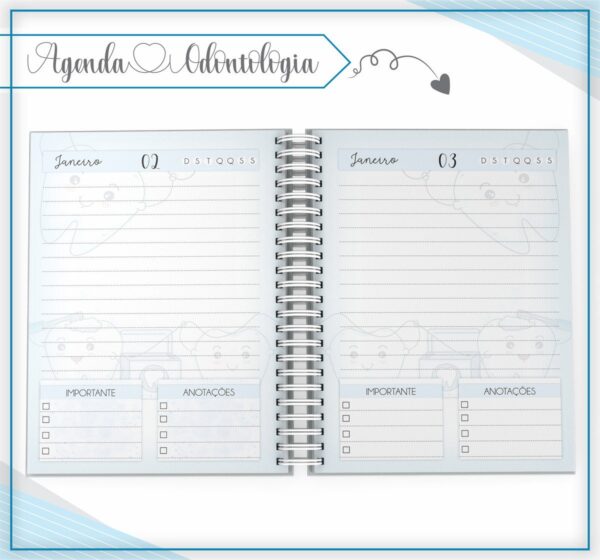 Agenda Odontologia Masculino