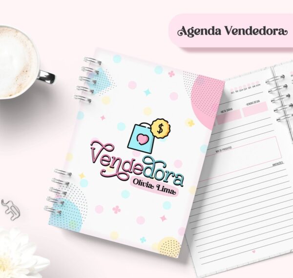 Agenda Permanente Datada Vendedora