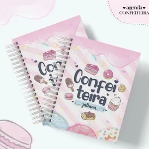 Agenda Profissão Confeiteira 9 Agenda Profissão Confeiteira