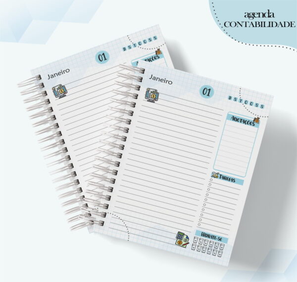 Agenda Profissão Contabilidade Masculino