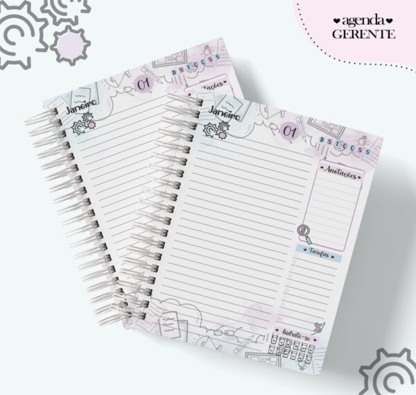 Agenda Profissão Gerente Feminino