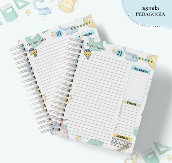 Agenda Profissão Pedagogia Masculino