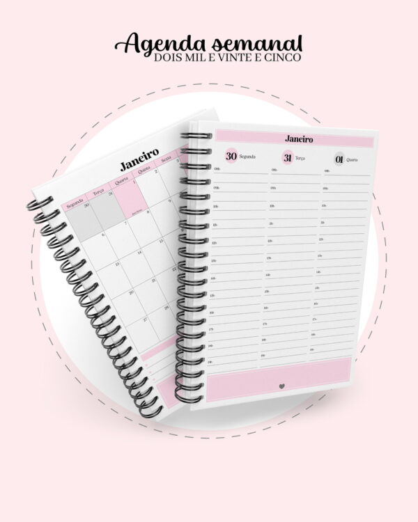 Agenda Semanal Big e A5 2025