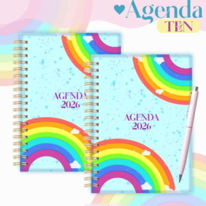 Agenda Teen Arco Iris 2026 Permanente - Arquivo Digital