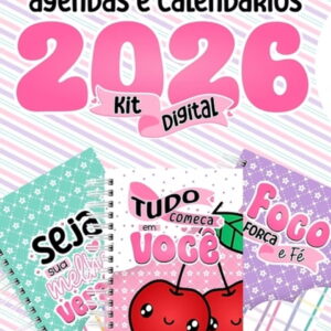 Agendas e Calendários 2026 - Arquivo Digital 10 Agendas e Calendários 2026 - Arquivo Digital
