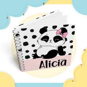 Álbum da Gestação Panda Menina - Arquivo Digital