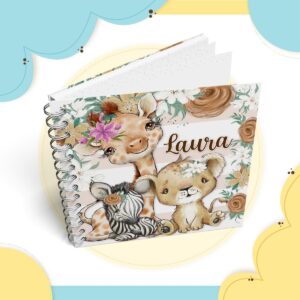 Álbum da Gestação Safari Menina