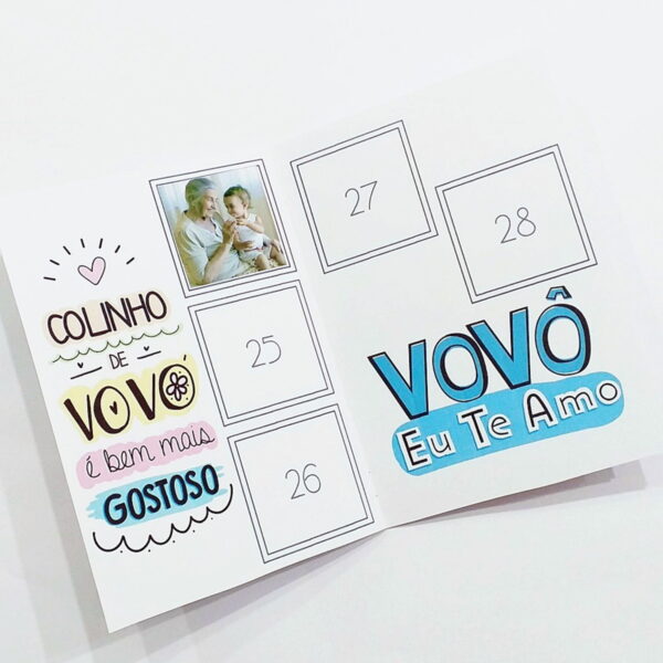 Álbum de Figurinhas Dia dos Avós