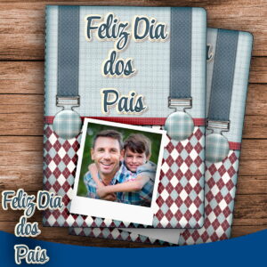 Álbum de Figurinhas Dia dos Pais - Arquivo Digital 14 Álbum de Figurinhas Dia dos Pais - Arquivo Digital
