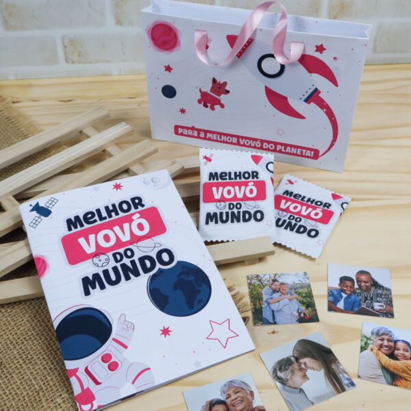 Álbum de Figurinhas Melhor Vovó