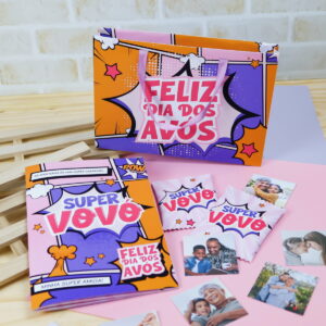 Álbum de Figurinhas Super Vovó - Arquivo Digital