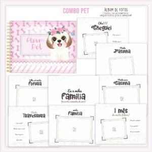 Álbum de Fotos Pet Cachorrinha