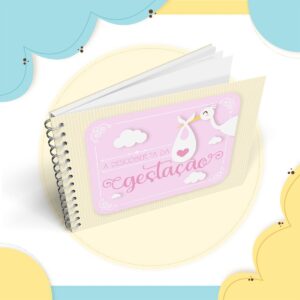 Álbum Descoberta da Gestação Menina