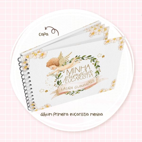 Álbum Primeira Eucaristia Menina