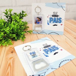 Arquivo Card e Chaveiro Dia dos Pais Png e pdf