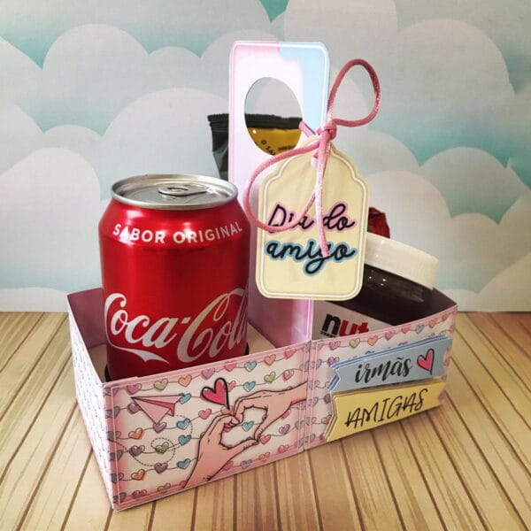 Arquivo de Corte BFF Amigas Amizade Silhouette + Arte Caneca