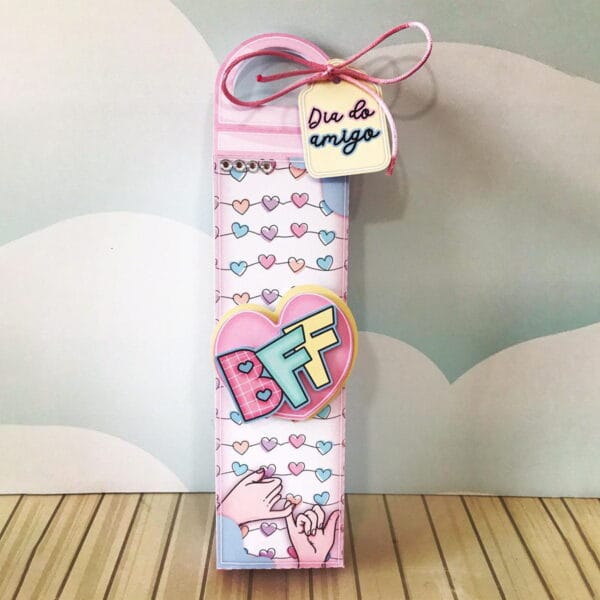 Arquivo de Corte BFF Amigas Amizade Silhouette + Arte Caneca