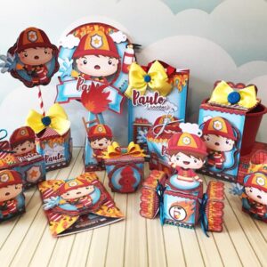 Arquivo de Corte Bombeiro -STUDIO/PDF/PNG