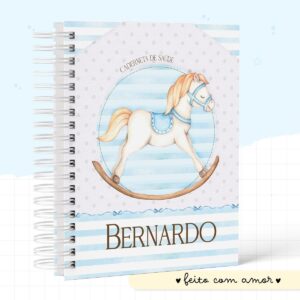 Arquivo de Corte Caderneta Vacinação Cavalinho de Balanço