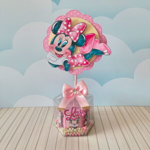 Arquivo de Corte Centro de Mesa Minnie Luxo