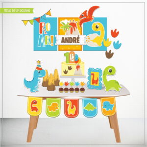 Arquivo de Corte Festa Dinossauro - Studio e pdf